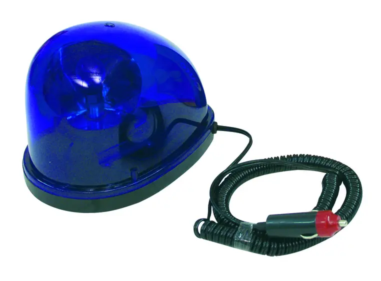 EUROLITE Police beacon STA-1221, blue, 12V/21W 